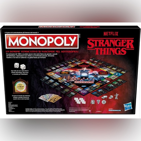 Hasbro Gaming Monopoly Stranger Things Board Game - Picture 6 of 6